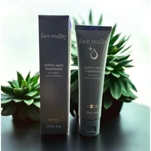 FACE REALITY Sulfur Spot Treatment 1.5 Fl Oz NIB/SEALED Exp 05/27